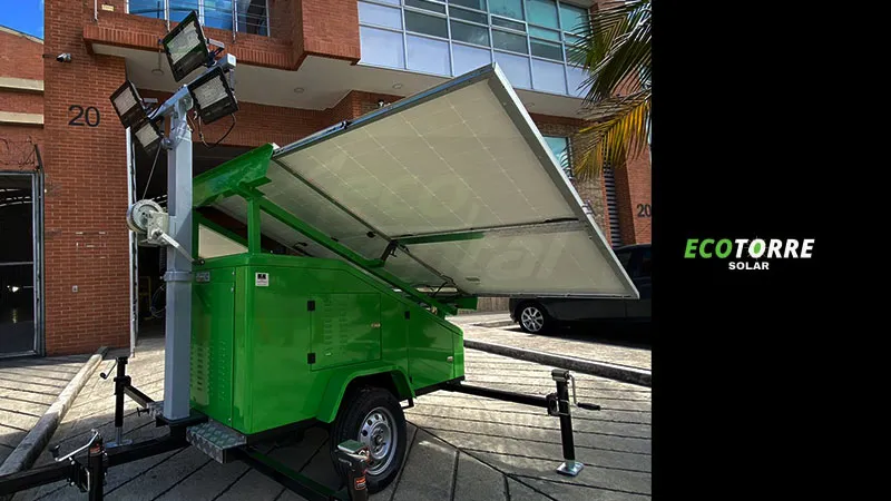 Torres solares moviles, venta, alquiler y renta colombia