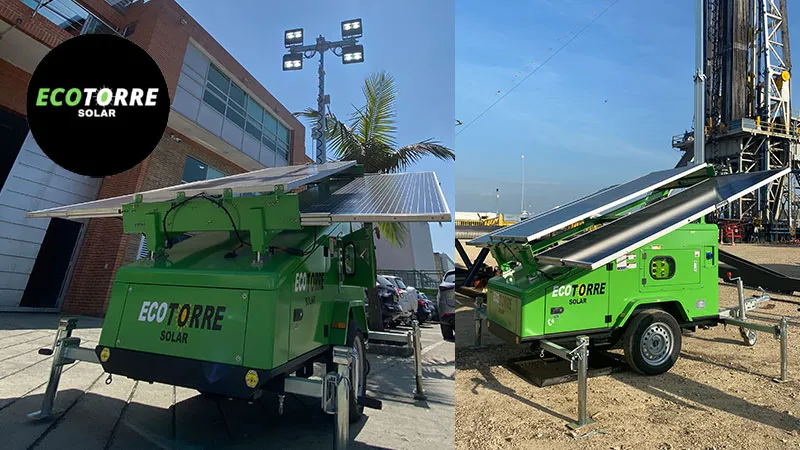Torres solares moviles, venta, alquiler y renta colombia